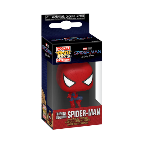 Funko Pocket POP! Keychain Marvel - Spider-Man Friendly Neighborhood (Leaping) Figure
