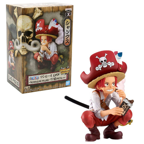 One Piece: Dxf The Grandline Children Wanokuni - Shanks Statue (9cm) - BAN18625